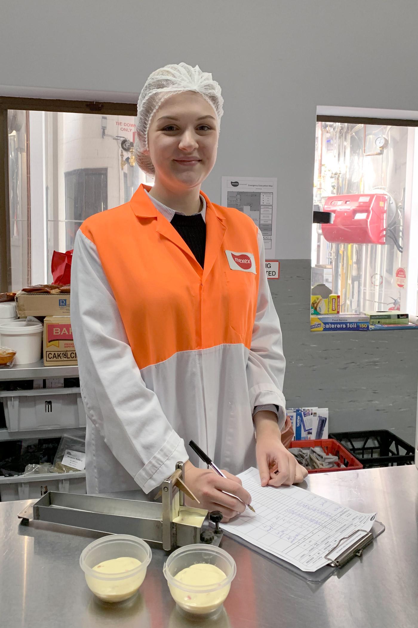 Millie Shinkfield - Quality Assurance Assistant Mexex Food Production 23