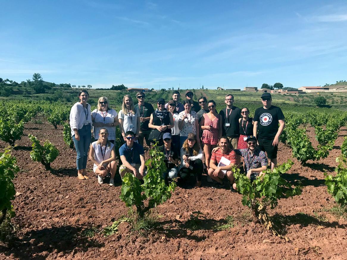 Wine students Europe tour of Spain and Italy
